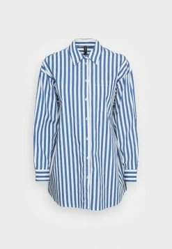 YAS OVERSIZE - Chemisier - Palace Blue/white Stripe 8 YAS OVERSIZE - Chemisier - Palace Blue/white Stripe -YAS Soldes Boutique d3f531b602d14704a3a2b7445e6ad9cb