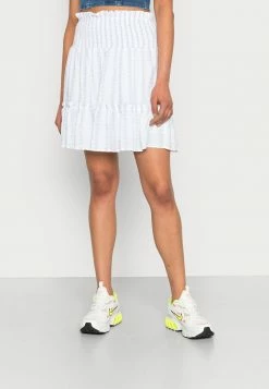 YASVILORA SKIRT - Minijupe - Star White/country Blue