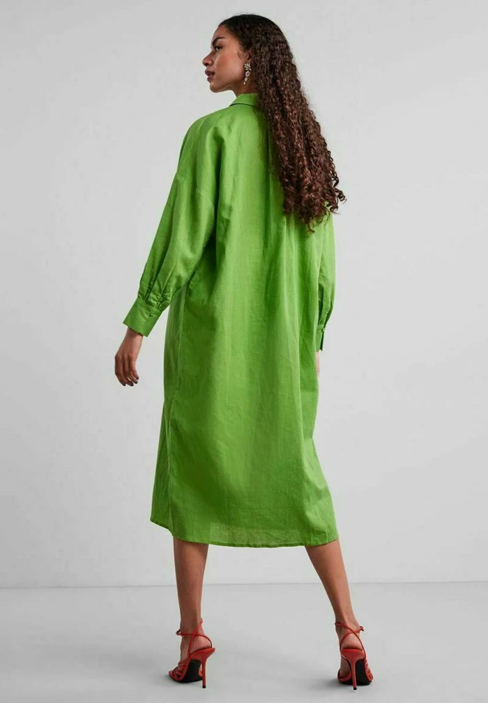 YASORNELLA - Robe Chemise - Foliage 3 YASORNELLA - Robe Chemise - Foliage – Image 3