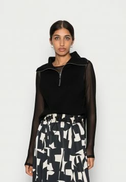 YASDALMA ZIP - Pullover - Black