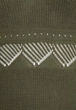 YASFAITH STRAP DRESS - Robe Pull - Olive Night 5 YASFAITH STRAP DRESS - Robe Pull - Olive Night -YAS Soldes Boutique d522bc9dfce440f396daf767127ab572