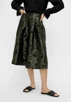 YAS Jupe Trapèze - Olive Night