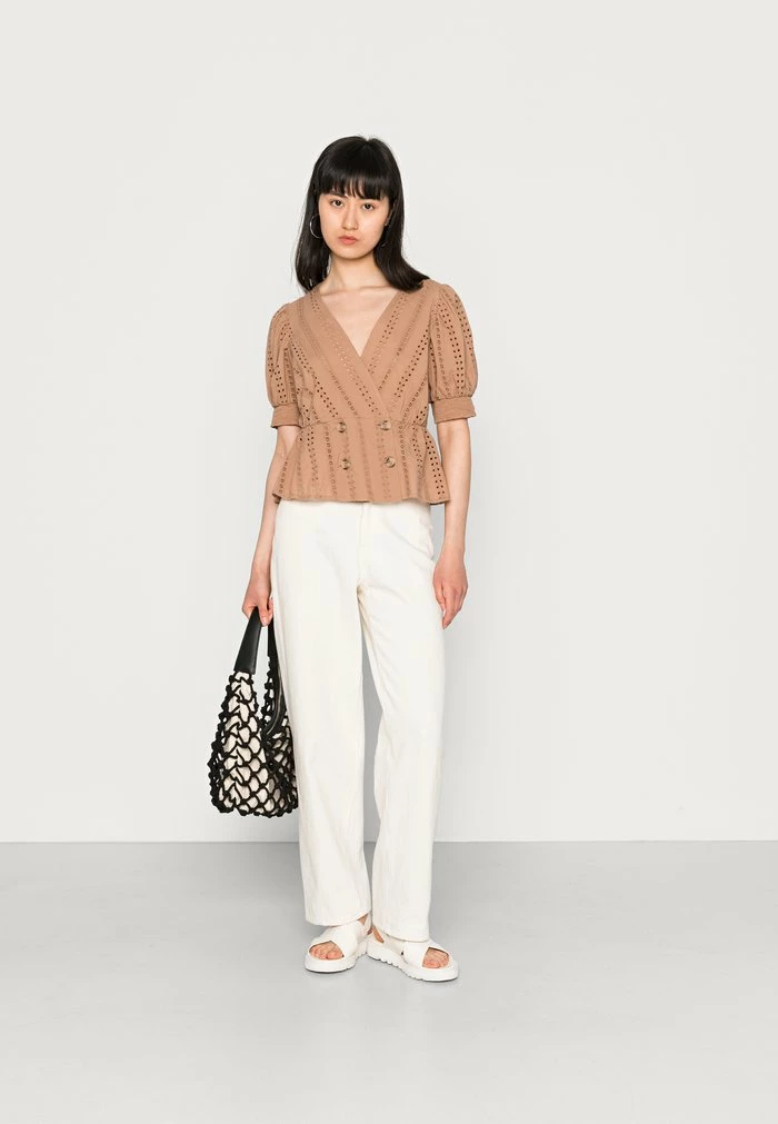 YASJADE - Blouse - Woodsmoke 2 YASJADE - Blouse - Woodsmoke – Image 2