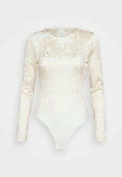 YASBRILO BODYSTOCKING CELLEB - T-shirt à Manches Longues - Ivory