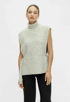 YASMARINA - Veste Sans Manches - Light Grey Melange