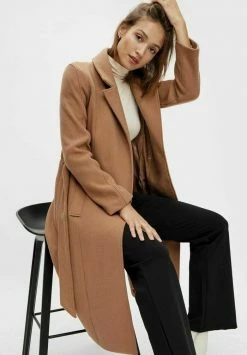 YASKILIVA - Manteau Classique - Tobacco Brown -YAS Soldes Boutique d680037ded1e47baa634342cc47ea611