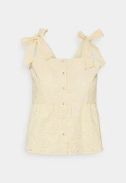 YASGEMMA - Débardeur - Eggnog/pale Marigold -YAS Soldes Boutique d6e11d82616c46edbefb63ddeda8f99b