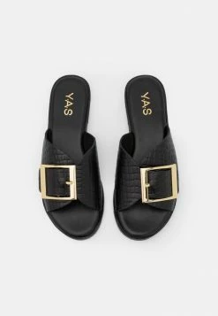 YASRIMLO FLAT - Mules - Black 11 YASRIMLO FLAT - Mules - Black -YAS Soldes Boutique d725b76bccf248aea021a6a72f6afe3c