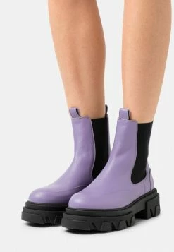 YASAYA BOOTS - Bottines à Plateau - Purple Heather