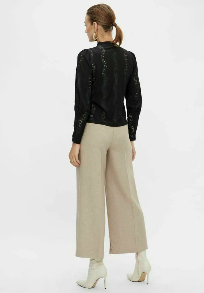 YAS MIT LANGEN ÄRMELN - Blouse - Black 3 YAS MIT LANGEN ÄRMELN - Blouse - Black – Image 3