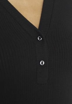 YASBLAX BUTTON - T-shirt à Manches Longues - Black -YAS Soldes Boutique daf3fa21775b4da6b91359db2af50948