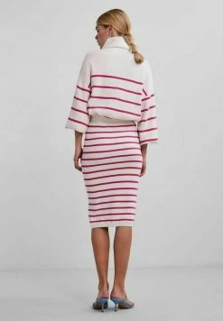 YASDELI - Jupe Crayon - Star White -YAS Soldes Boutique dbde7e60f20c41e784a19503006ca709