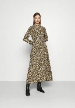 YASNULA LONG DRESS - Robe Chemise - Black/nula