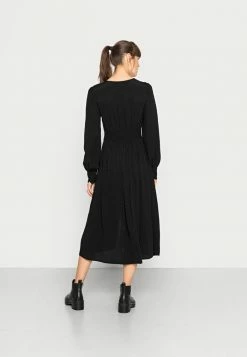 YASNELLI MIDI DRESS - Robe Chemise - Black 7 YASNELLI MIDI DRESS - Robe Chemise - Black -YAS Soldes Boutique dd4b377cc33d4d58b0804eac017879e0