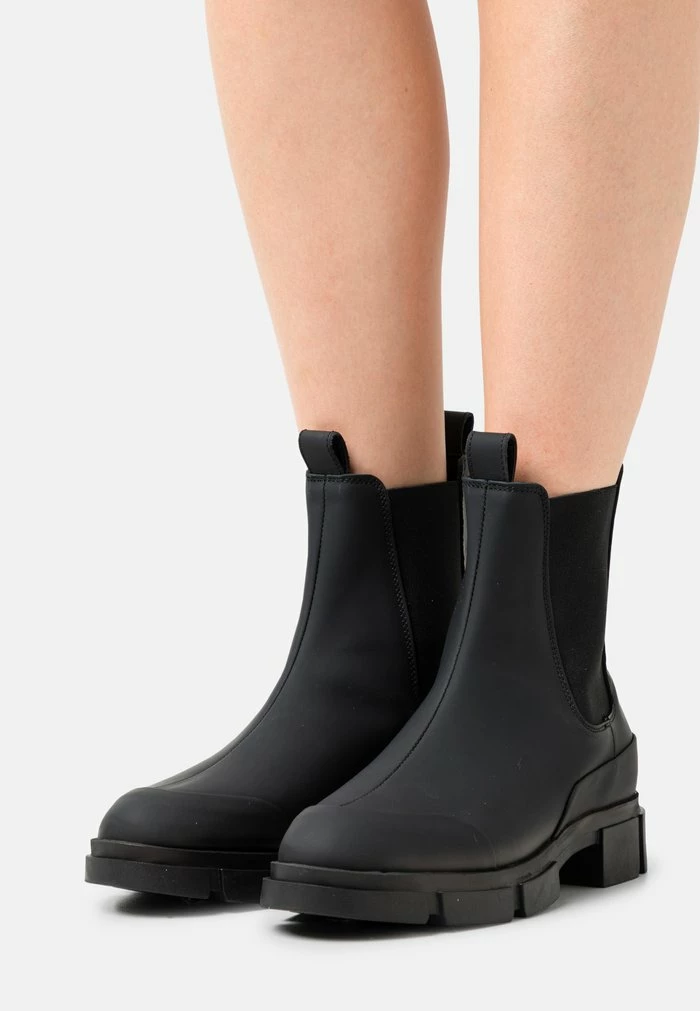 YASRAINY BOOTS - Bottines à Plateau - Black 1 YASRAINY BOOTS - Bottines à Plateau - Black