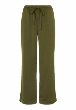 YAS Pantalon Classique - Dark Olive