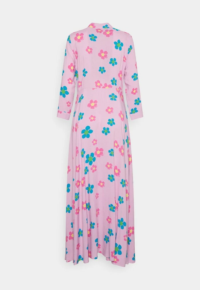 YASSAVANNA LONG SHIRT DRESS - Robe Longue - Pink Lady/emily 2 YASSAVANNA LONG SHIRT DRESS - Robe Longue - Pink Lady/emily – Image 2