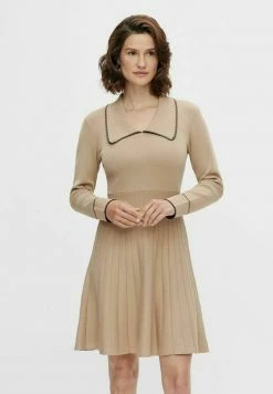 YASUNO - Robe Pull - Beige