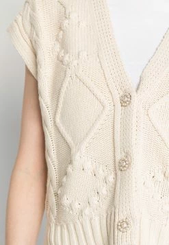 YASTHILDE VEST - Gilet - Eggnog -YAS Soldes Boutique debf4fd778464bd894ab193fe2c36432