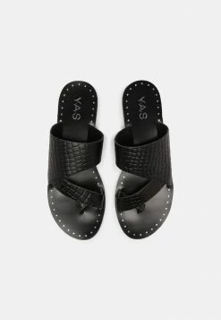 YASSEMSA FLAT - Tongs - Black -YAS Soldes Boutique dec2f1d0ce554fde858f5ff248f2ab6d