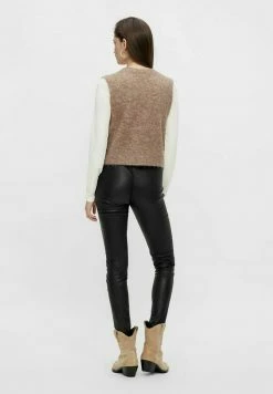 YASLINE - Pullover - Tawny Brown -YAS Soldes Boutique df72d5645bdc48f1abc90ed83c5b4ffd