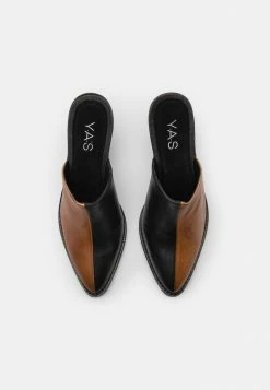 YASTONA - Mules à Talons - Black/biscuit 11 YASTONA - Mules à Talons - Black/biscuit -YAS Soldes Boutique e01dea69a1414989b86b1d549025bf1f