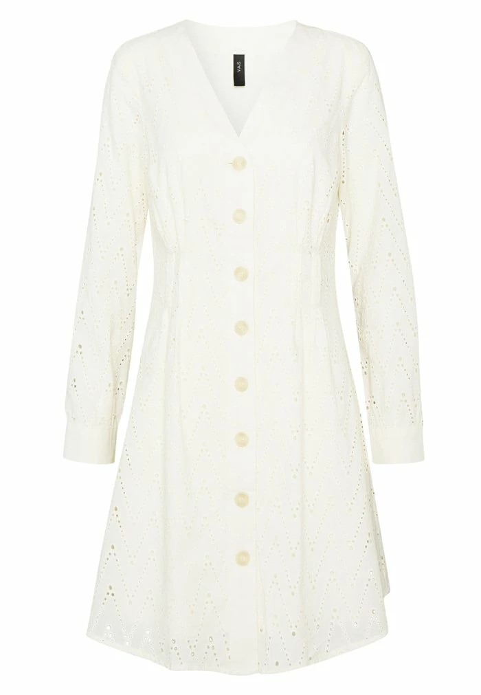 YASHELEN DRESS - Robe De Jour - Eggnog 5 YASHELEN DRESS - Robe De Jour - Eggnog – Image 5