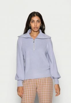 YASDALMA ZIP - Pullover - Icelandic Blue