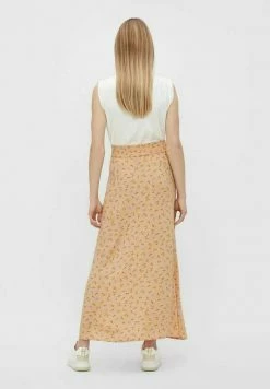 YAS Jupe Longue - Golden Straw -YAS Soldes Boutique e3e5c601927144e1a4871c5918252837