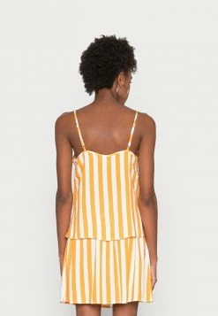YASSAVANNA - Débardeur - Radiant Yellow/white -YAS Soldes Boutique e5a099b882b843cf8f36dec1d12bf461