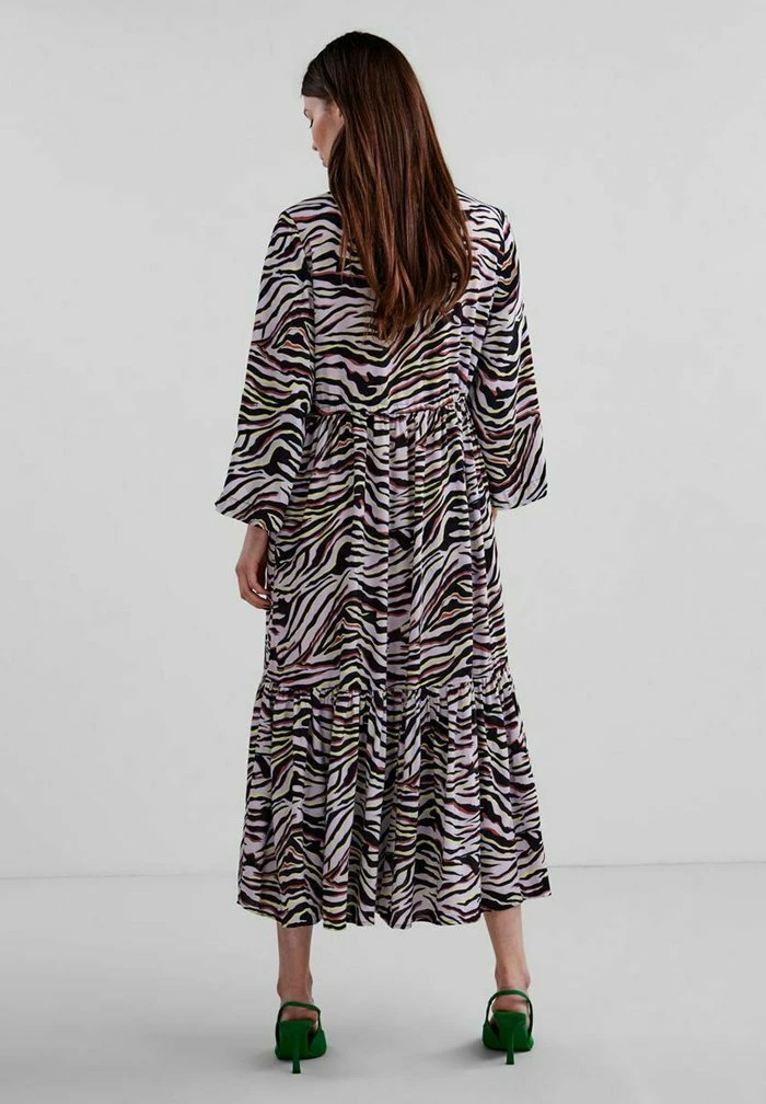 YASDARA - Robe Chemise - Purple Heather 3 YASDARA - Robe Chemise - Purple Heather – Image 3