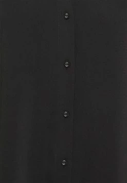 YASSOPHIA SOLID DRESS - Robe Chemise - Black -YAS Soldes Boutique e6c6ee13a6ad415ba73d88e995e3025d