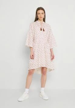 YASFEEL 3/4 TUNIC FEST - Robe De Jour - Star White