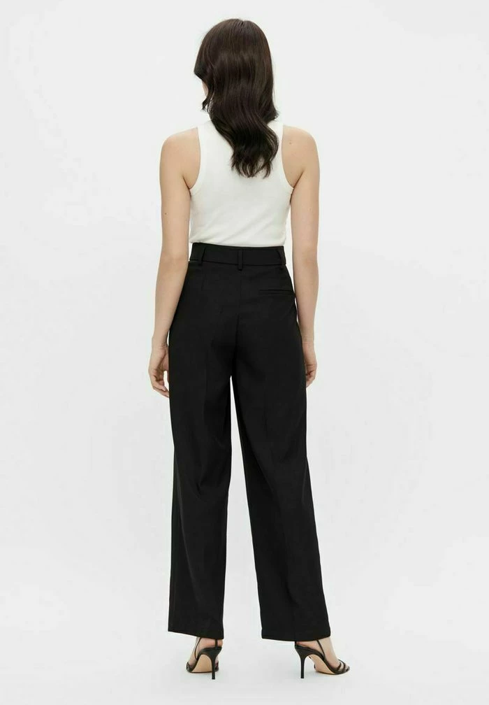 YASSERENA WIDE PANTS - Pantalon Classique - Black 3 YASSERENA WIDE PANTS - Pantalon Classique - Black – Image 3