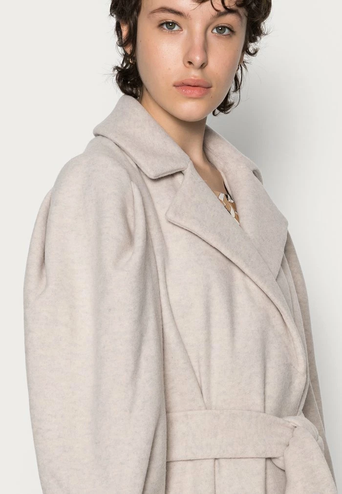 YASZOGA COAT - Manteau Classique - Silver Cloud Melange 5 YASZOGA COAT - Manteau Classique - Silver Cloud Melange – Image 5
