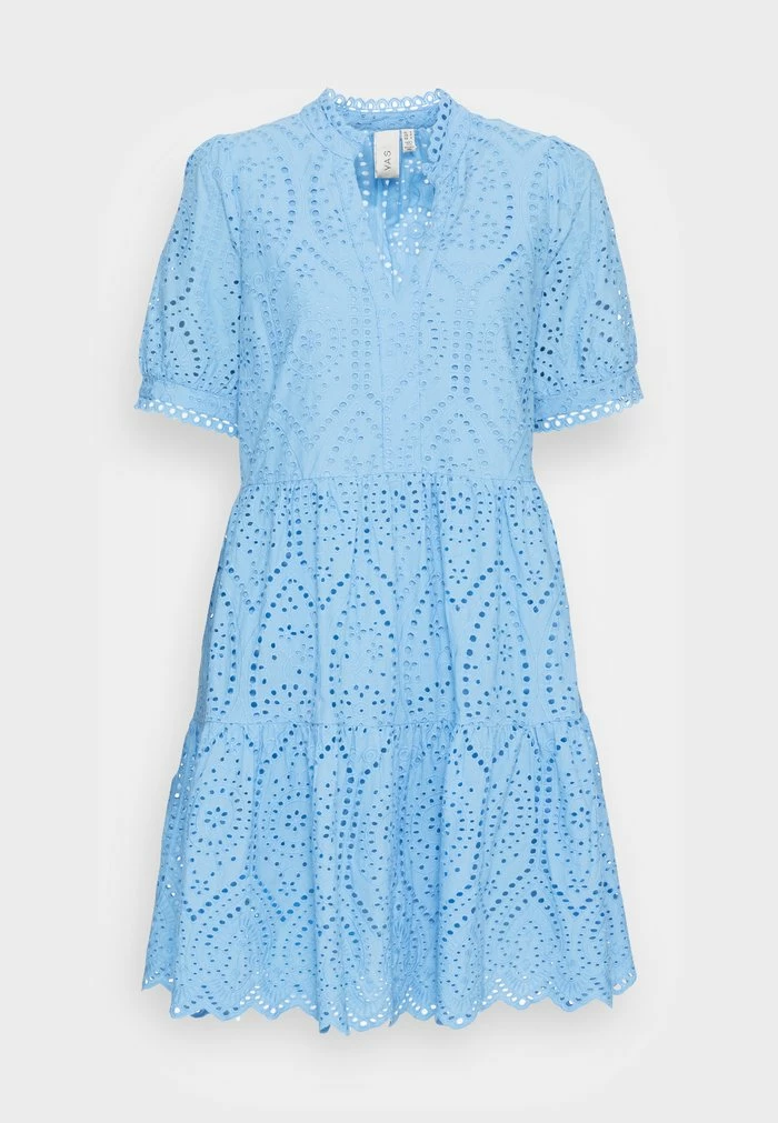 YASHOLI DRESS - Robe De Jour - Little Boy Blue 4 YASHOLI DRESS - Robe De Jour - Little Boy Blue – Image 4