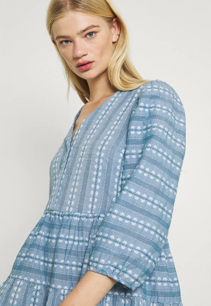 YASPACCA DRESS - Robe De Jour - Cashmere Blue 4 YASPACCA DRESS - Robe De Jour - Cashmere Blue – Image 4