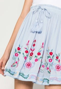 YASCHELLA MINI SKIRT FEST - Minijupe - Kentucky Blue 9 YASCHELLA MINI SKIRT FEST - Minijupe - Kentucky Blue -YAS Soldes Boutique e9ef15454364498ca9313b5f299331a7