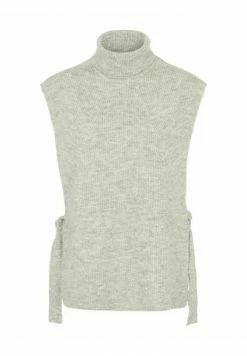 YASMARINA - Veste Sans Manches - Light Grey Melange 11 YASMARINA - Veste Sans Manches - Light Grey Melange -YAS Soldes Boutique ead4059e32934392b716dd08eb5c40fa