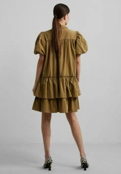 YASJANNI - Robe Chemise - Antique Bronze -YAS Soldes Boutique ead9ac7a52704b85a1baee00ed323c7b