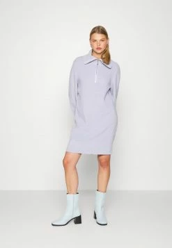 YAS Robe Pull - Icelandic Blue -YAS Soldes Boutique eca64525f87a443ba236e9a26a4ecfd2