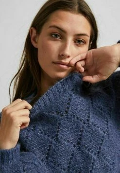 YASWARSAW - Pullover - Mazarine Blue -YAS Soldes Boutique edc88d8af0fa48869ad496d3dad00769