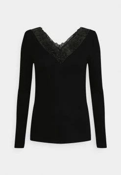 YASELLE - T-shirt à Manches Longues - Black