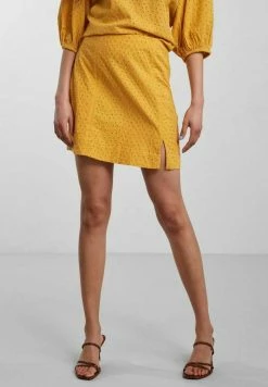 YASMONI - Jupe Trapèze - Amber Yellow