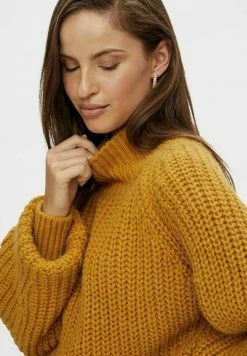 YASDRIA - Pullover - Harvest Gold -YAS Soldes Boutique efe9b9a3762a46c99ba813c49be93357