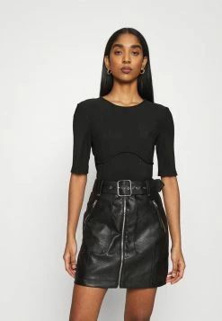 YASVERONICA BODY - T-shirt Imprimé - Black