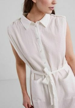 YASSWATIA - Robe Chemise - Star White 9 YASSWATIA - Robe Chemise - Star White -YAS Soldes Boutique f067b08f616c4a3ea36405d0fd0cccc6
