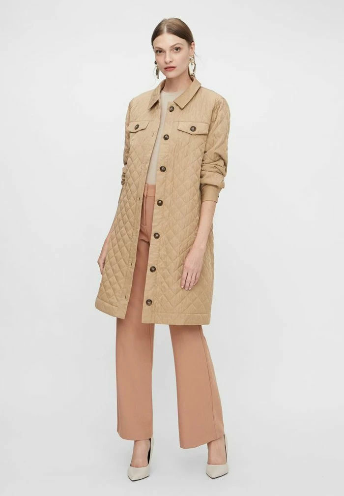 YASSCHEANA - Robe Chemise - Tan 2 YASSCHEANA - Robe Chemise - Tan – Image 2