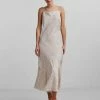 MIDIKLEID YASKILIC - Robe Longue - Whisper White
