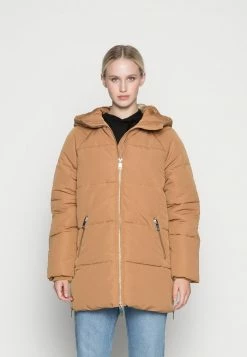 YAS BRAMILLA PADDED JACKET - Manteau Court - Tobacco Brown